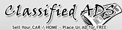 Classified Ads - Sell your car /home / property / mobile etc online