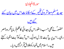 Islamic Article Surat ul Mujadla 