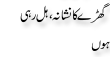 Urdu Joke Online : Ghare Ka Nishana Or Hil Rahi Ho