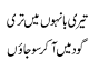 Teri Bahoun Me Teri Goud Mey Aa Kr Sou Jaoun