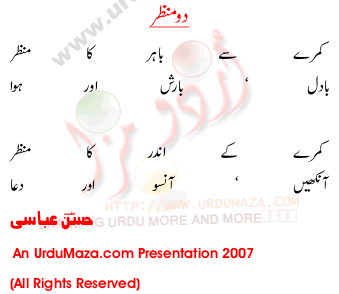 Urdu Poem of Hassan Abbasi