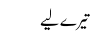Tere Liye( Mirza Adnan Baig )