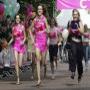 The biggest high heel race of women on 2006 in amesterdam , Holland was most important