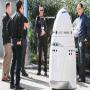 US robots took over the position of the security guards and police