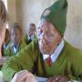 Eager to learn 90-year-old grandmother went to school