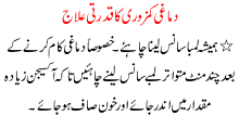 Dimaghi Kamzori Ka Qudarti Ilaaj