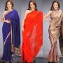 Fashionable Women prefer wearing Saaris