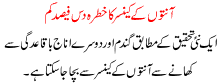 Anton K Cancer Ka Khatra 10% Cum