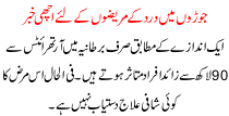 Joro Me Dard K Mareezo K Lye Achi Khabar