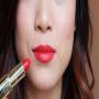 Red lipstick popular fashion trend