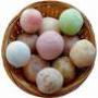 Create beautiful soap balls for decoration from remaining little pieces of Soap