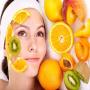 Woman Article Fruit Mask Made Beautiful Skin