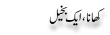 Urdu Joke Online : Khaana , Ek Bakheel