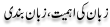 Urdu Joke Online : Zuban Ki Ahmiat Zuban Bandi
