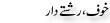 Urdu Joke Online : Khof Rishtay Dar