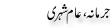 Urdu Joke Online : Jurmana Or Aam Schehri