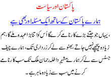 Politics And Pakistan