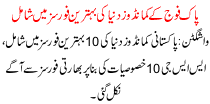 Pak Army Commandos Join The World's Best Forces
