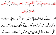 Mulk Or Islam K Dushman