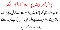 1.75 Lakh People Displaced In Khyber One Operation