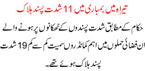 Bombing In Teera Eleven Killed