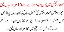 Mine Collapsed In Mohmand Agency 10 Workers Killed