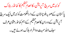 Search Operation In Quetta Killed Outlawed Commander