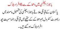 Bajaur Agency Blast Kills 6