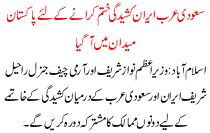 Pakistan Came Into The Field For The Solution Clash Of Iran And Saudi Arab