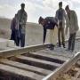 queta railway track pr dhmaka