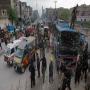 Blast in government employees Bus in Peshawar 16 dead
