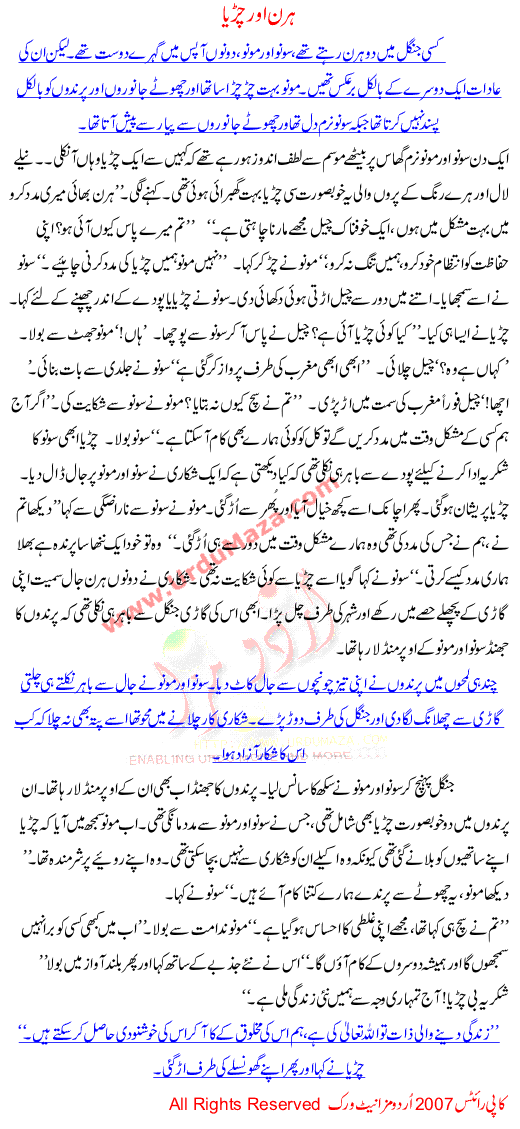 Hirn Aur Chiria