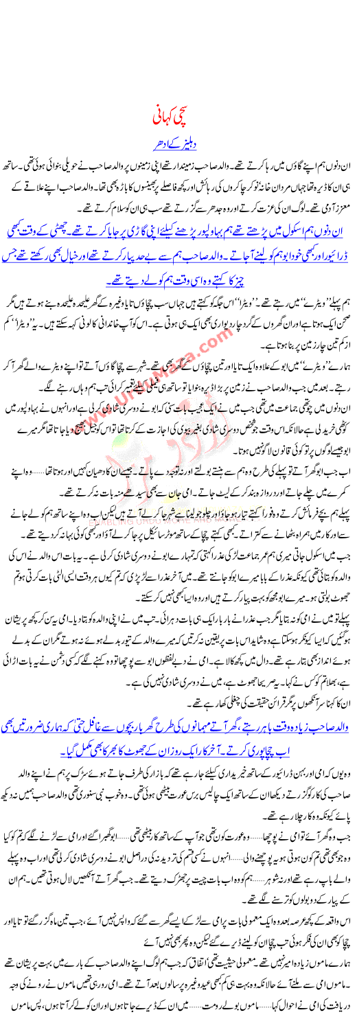 True Story Of Pakistani Women Dehleez Kay Edhar