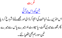 Story Of A Pakistani Young Man Who Went To Dubai And Circumstance He Faced There And The Attitude Of Fellow Pakistani An