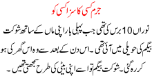 Jurm Kisi Ka Saza Kisi Ko