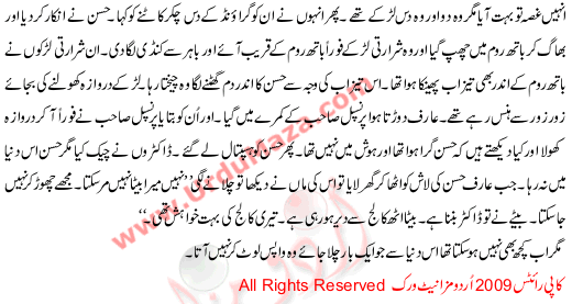 Khawaboon Ka Chikna Choor Hona