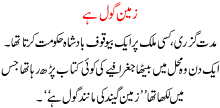 Zameen Gol Hai