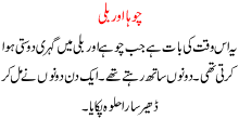 Choha Or Bili