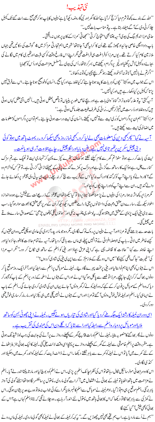 Nai Tehzeeb