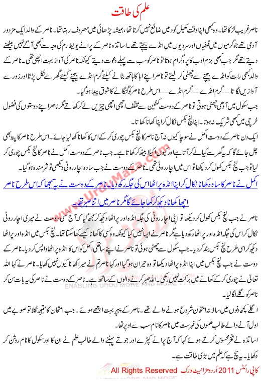 Ilam Ki Taqat