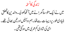 Zindge Ka Nuskha