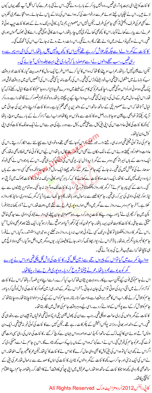 Urdu Kahani Inteqam