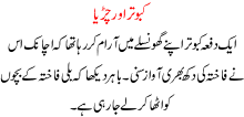 Kabootar Or Chirya
