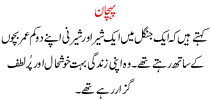 Urdu Story For Children Pehchan