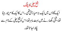 Urdu Story For Children Sheikh Chili Ka Palang