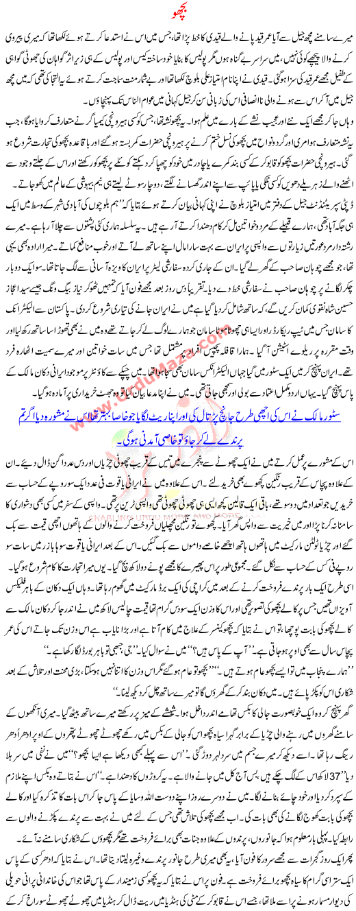 Urdu Kahani Bicho B