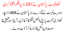 Pakistan Na 551 Runz Pr Innings Declare Kr Di