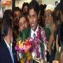 Snooker Champion Muhammad Asif Watan Puhanch Ge Karachi Air Port Per Shandar Istaqbal