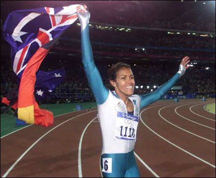 World Record Holders Women Athletes Like Marion Jones Of Usa Kathy Freeman Australia