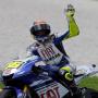 Italian Heavy Bike Rider Valentino Rossi Won MotoGP race